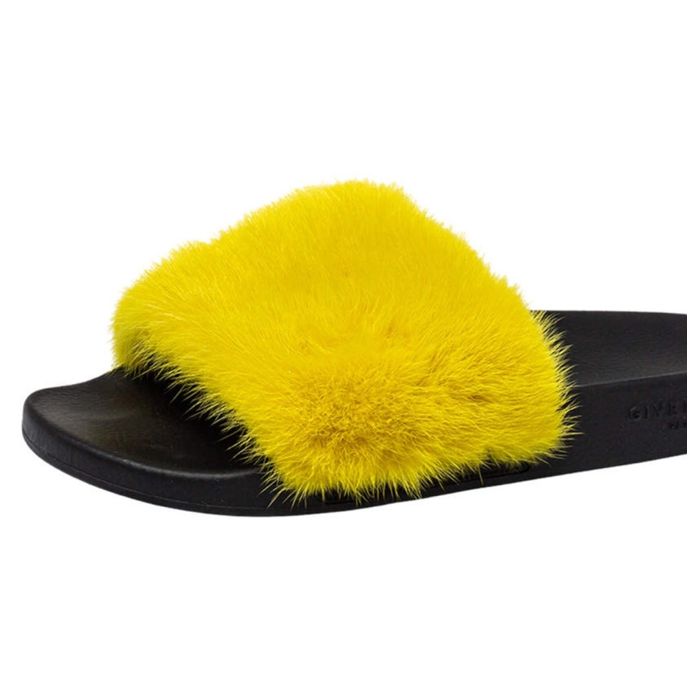 Givenchy Mink Slides - image 3